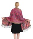 (image for) Metallic Floral Pashmina FASF23133 ( 12COLORS, 1DZ)