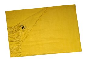 (image for) Cashmere Feel Solid Scarf Mustard