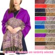 (image for) Luxury 2ply Pasiley Pashmina 1 DZ, Asst. Color