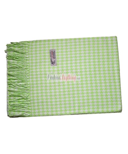 (image for) Cashmere Feel Design Scarf Mint