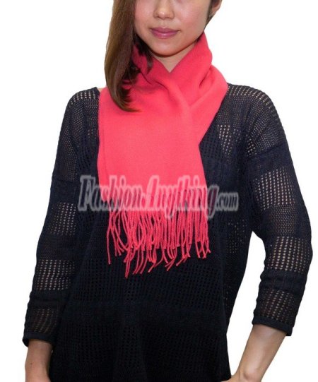 (image for) Winter Cashmere Feel Scarf Hot Pink