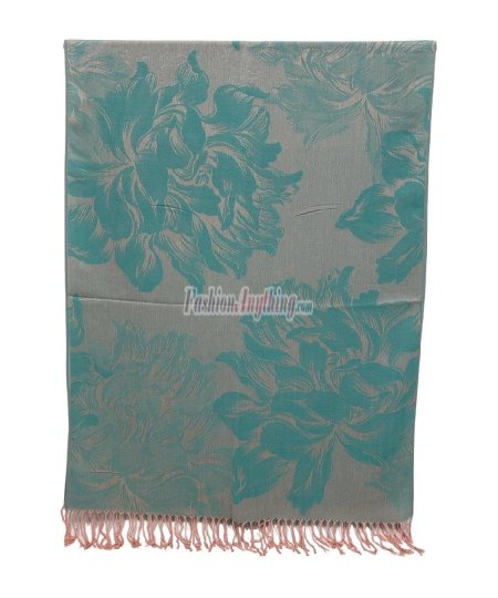 (image for) Peony Pattern Pashmina 1 DZ, Asst. Color
