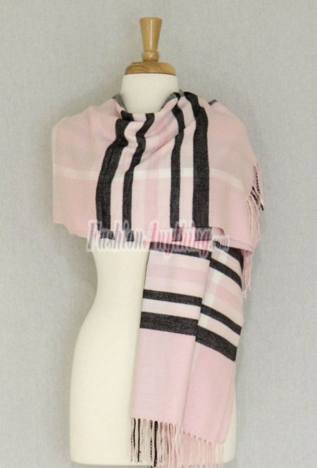 (image for) Cashmere Feel Classic Shawl Pink