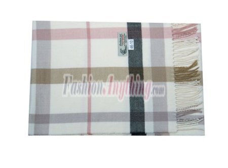 (image for) Woven Cashmere Feel Plaid Scarf Z46 Multi Color