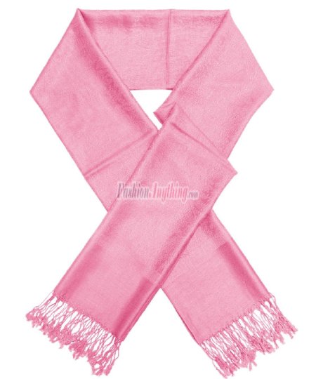 (image for) Paisley Jacquard Pashmina Medium Pink