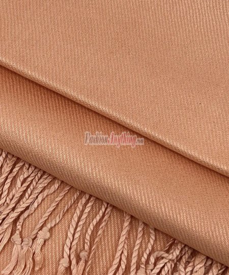 (image for) Silky Soft Solid Pashmina Scarf Dusty Pink