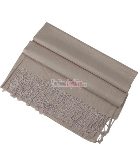 (image for) Silky Soft Solid Pashmina Scarf Blush