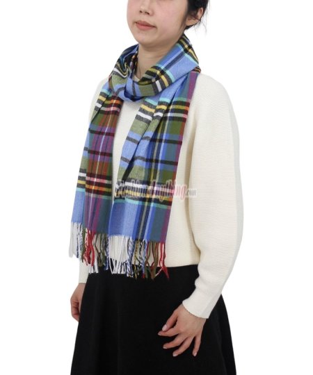 (image for) Cashmere Feel Classic Scarf Blue