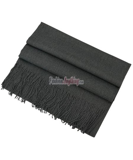 (image for) Dark Grey Premium Thick Pashmina