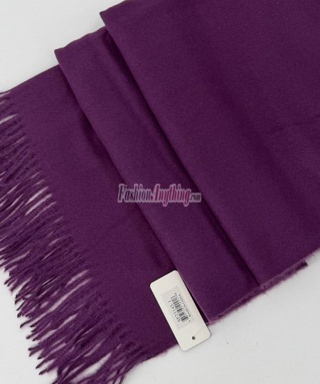(image for) Winter Cashmere Feel Wrap Grape