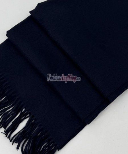 (image for) Winter Cashmere Feel Wrap Navy
