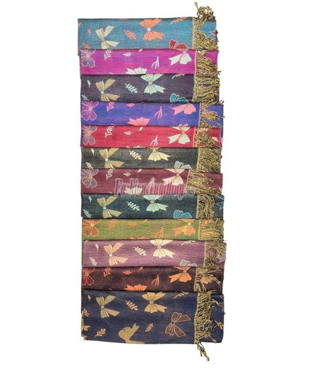 (image for) Bowknot Pattern Pashmina SF24139 1 DZ, Asst. Color