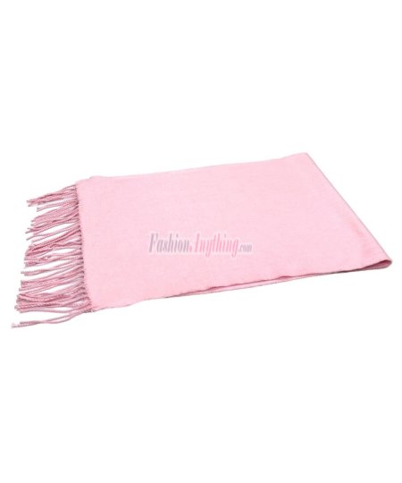 (image for) Cashmere Feel Solid Scarf Light Pink