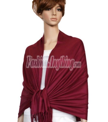 (image for) Ruby Solid Pashmina Scarf