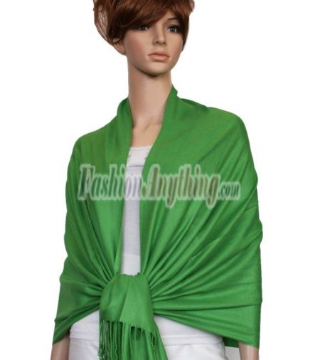 (image for) Lime Green Pashmina Scarf