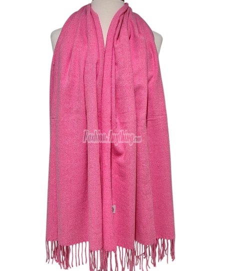 (image for) Winter Cashmere Feel Wrap Pink