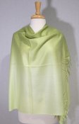 (image for) Ombre Solid Pashmina Lime Green