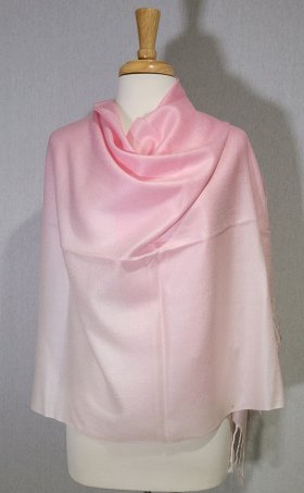 Ombre Solid Pashmina Light Pink