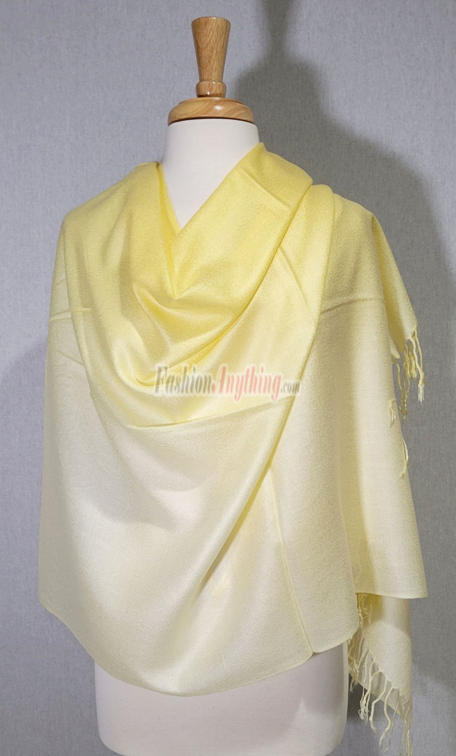 (image for) Ombre Solid Pashmina Yellow