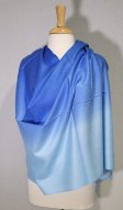 (image for) Ombre Solid Pashmina Royal Blue