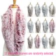 (image for) Hairy Faux Fur Infinity Scarf 1 DZ, Asst. Color