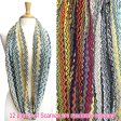 (image for) Zigzag Knit Infinity Scarf 1 DZ, Asst. Color