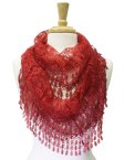 (image for) Infinity Lace Scarf Red