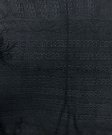 (image for) Solid Knit Poncho Black