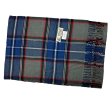 (image for) Woven Cashmere Feel Plaid Scarf Z17 Blue / Grey
