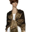 (image for) Big Paisley Thicker Pashmina Coffee