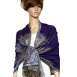 (image for) Big Paisley Thicker Pashmina Purple