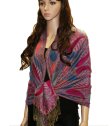 (image for) Colorful Paisley Scarf Fuchsia