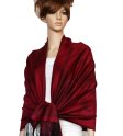 (image for) Simple Pasiley Pashmina Jujuba Red