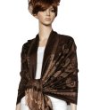 (image for) Simple Pasiley Pashmina Dark Brown