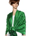 (image for) Simple Pasiley Pashmina Green