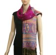 (image for) Luxury Rainbow Pashmina Fuschia