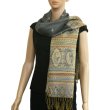 (image for) Luxury Rainbow Pashmina Grey