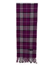 (image for) Woven Cashmere Feel Classic Scarf Purple