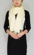 (image for) Cashmere Feel Scarf, 1DZ Butter