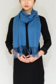 (image for) Cashmere Feel Scarf 1 DZ, Blue