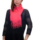 (image for) Cashmere Feel Scarf 1DZ, Hot Pink