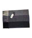 (image for) Cashmere Feel Plaid Scarf Grey