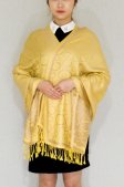 (image for) Circle Design Pashmina Yellow/Beige