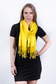 (image for) Silky Soft Solid Pashmina Scarf Bright Yellow