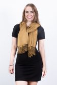 (image for) Silky Soft Solid Pashmina Scarf Golden Brown