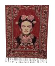 (image for) Divine Frida Kahlo Pashmina Maroon
