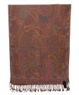 (image for) Reversible Paisley Pashmina Pink/Brown Multi