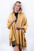 (image for) Golden Yellow Premium Thick Pashmina