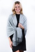 (image for) Light Grey Premium Thick Pashmina