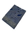 (image for) Multi Colored Paisley Pashmina Royal Blue Multi